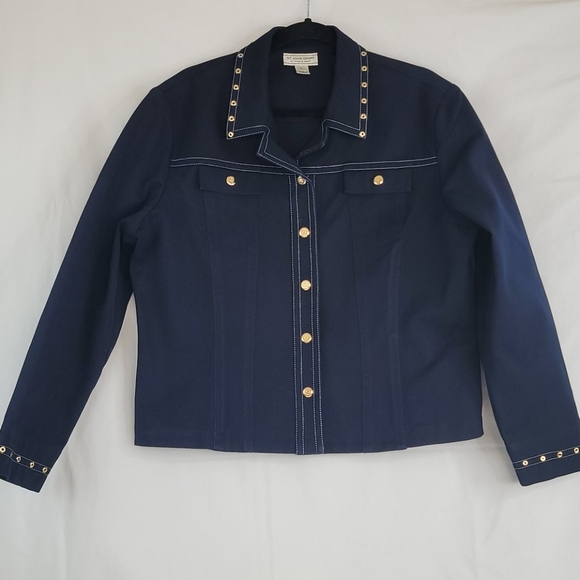 St John Sport blue jacker sz Large - Picture 1 of 12